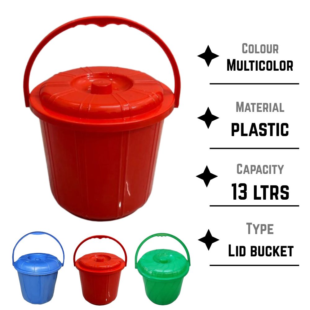 13 Lid marble bucket